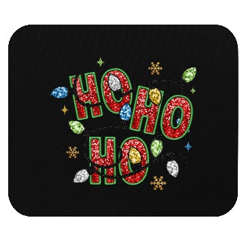 Discover Ho Ho Ho Christmas, Merry Christmas Mouse Pads