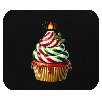 Discover Christmas ice cream, Merry Christmas Mouse Pads