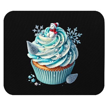 Discover Christmas ice cream, Merry Christmas Mouse Pads