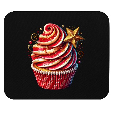 Discover Christmas ice cream, Merry Christmas Mouse Pads