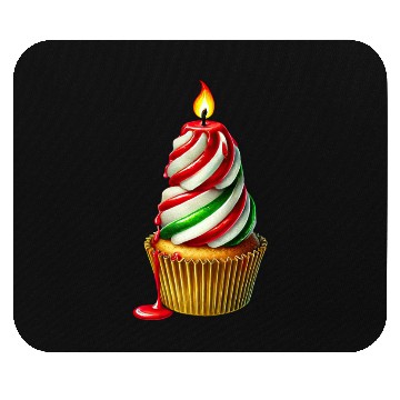 Discover Christmas ice cream, Merry Christmas Mouse Pads