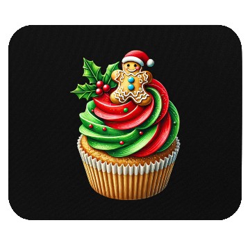 Discover Christmas ice cream, Merry Christmas Mouse Pads