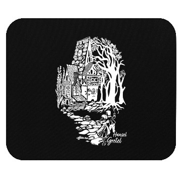Discover Hansel and Gretel Gingerbread house Mouse Pads