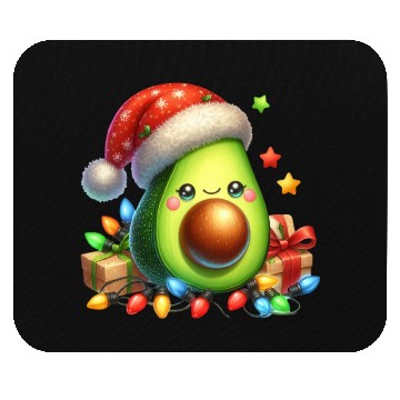 Discover Christmas Avocado, Merry Christmas Mouse Pads