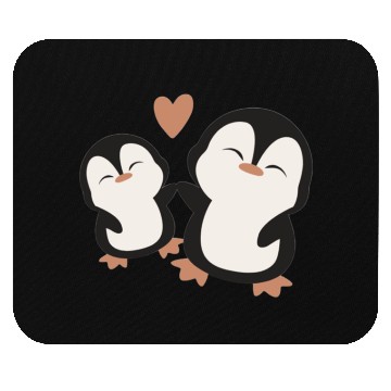 Discover Brown Flat Illustrative Newborn Mouse Pads