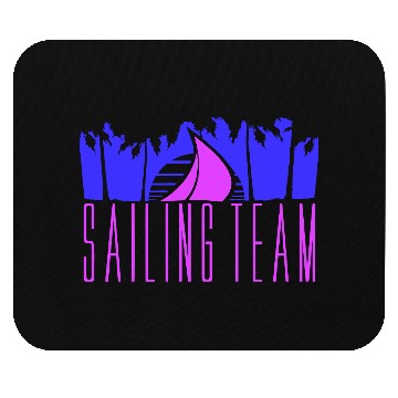 Discover Sailing Team Ship Sun Palm Trees Sunset Sunrise Mouse Pads