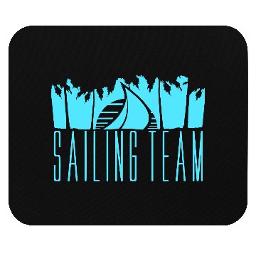 Discover Sailing Team Ship Sun Palm Trees Sunset Sunrise Mouse Pads