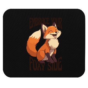 Discover Embrace Your Foxy Side Canidae Caninae Red Fox Mouse Pads