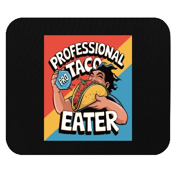 Discover Great gift idea funny quote graphic design Tacos Mouse Pads