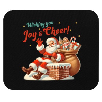 Discover Wishing you Joy and Cheer Mouse Pads