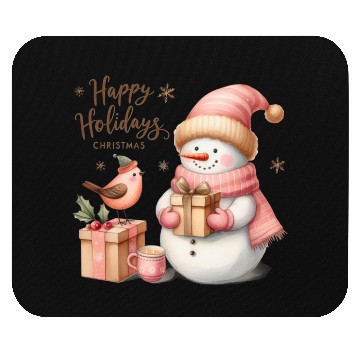 Discover Happy Holidays, Merry Christmas Mouse Pads