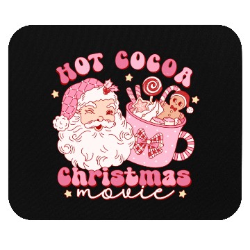 Discover Hot cocoa Christmas movie Mouse Pads