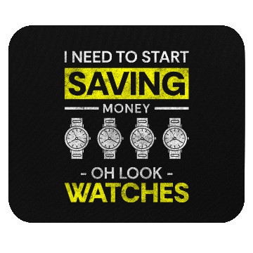 Discover Clock Luxury Swiss Old School Mouse Pads