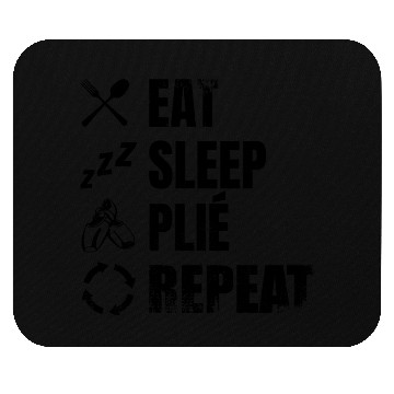 Discover Ballet Dancer Daily Schedule Mouse Pads