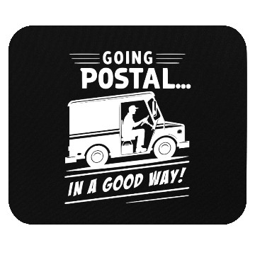 Discover Going postal but in a good way Mouse Pads