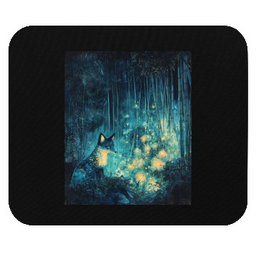 Discover Foxfire in the Bamboo Grove Mouse Pads