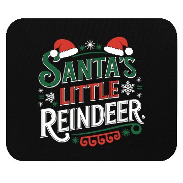 Discover little reindeer Mouse Pads