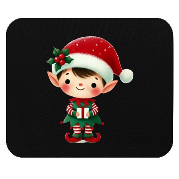 Discover Merry Christmas, Christmas Retro Mouse Pads