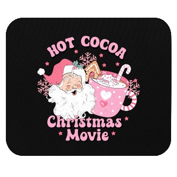 Discover HOT COCOA CHRISTMAS MOVIE Mouse Pads