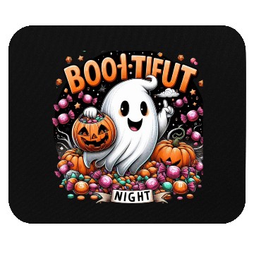Discover Boo-tiful Night Candy Ghost Mouse Pads