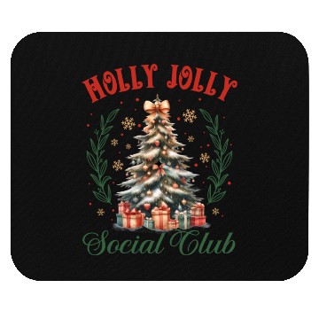 Discover Holly Jolly Nutcracker, Merry Christmas Mouse Pads