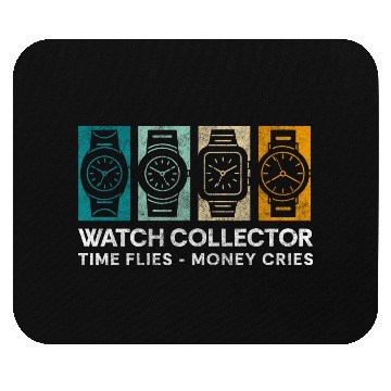 Discover Watch Collector Watchmaker Time Old School Mouse Pads