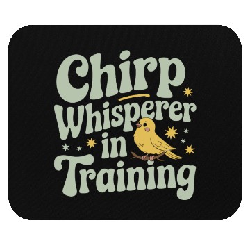 Discover Pet Canary Owner Bird Lover and Singing Canary Mouse Pads