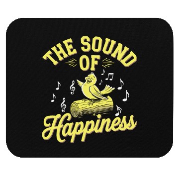 Discover Pet Canary Owner Bird Lover and Singing Canary Mouse Pads