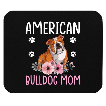 Discover American Bulldog Mom Bulldog Lover Dog Mom Mouse Pads