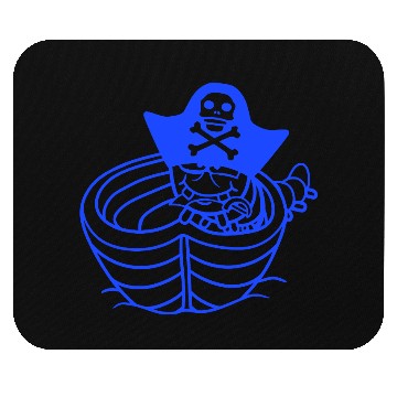 Discover Funny Worm Caterpillar Pirate Sweet Paddle Rowing Mouse Pads