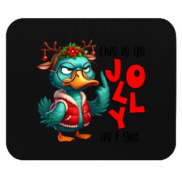 Discover Duck Christmas, Merry Christmas Mouse Pads