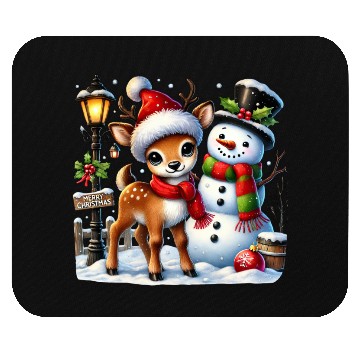 Discover Snowman Christmas, Merry Christmas Mouse Pads