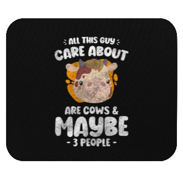 Discover Cow Farm Cow Spots Mouse Pads