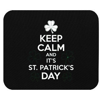 Discover Keep Calm It's St Patricks Day Irish Mouse Pads