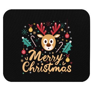 Discover Christmas Reindeer Mouse Pads