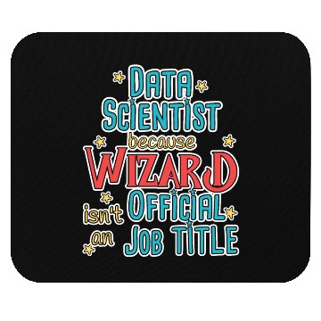 Discover Data Scientist Wizard Data Science Mouse Pads