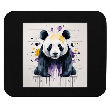 Discover Cyberpunk Panda Mouse Pads