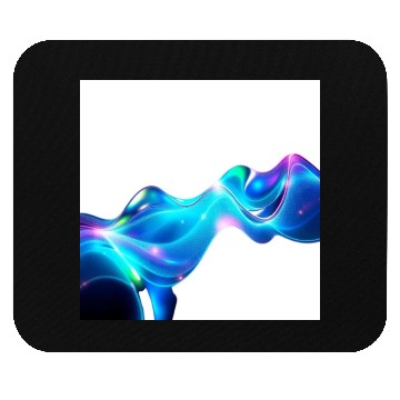 Discover Abstract Digital Waves Mouse Pads