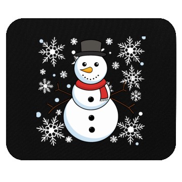 Discover jellyfish crismas Mouse Pads