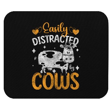 Discover Cows Farmer Mouse Pads
