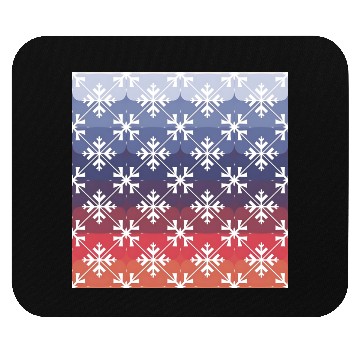 Discover Winter Geometric Harmony Pattern 2 Mouse Pads