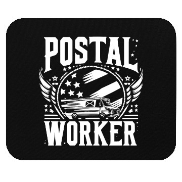 Discover American Postal Worker Mouse Pads