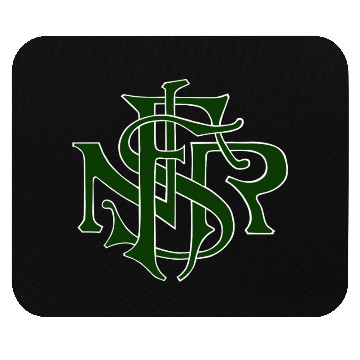 Discover Our Lady of the Rosary of Fátima - NSRF monogram Mouse Pads