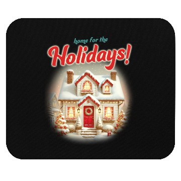 Discover Home for the Holidays Mouse Pads