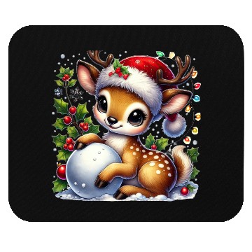 Discover Deer Christmas, Merry Christmas Mouse Pads