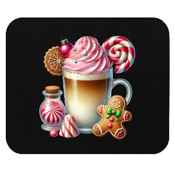 Discover Christmas ice cream, Merry Christmas Mouse Pads