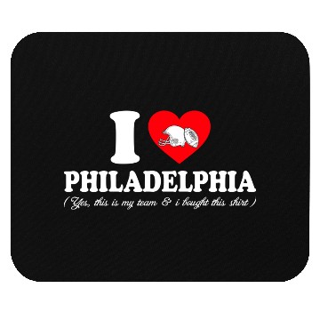 Discover Groovy I Love Philadelphia Mouse Pads