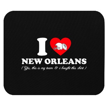 Discover Groovy I Love New Orleans Mouse Pads