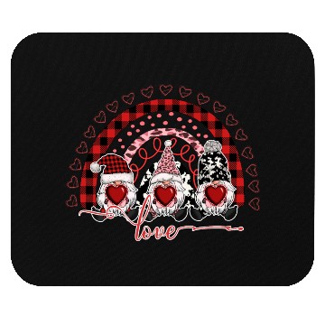Discover Gnomes Valentines Revelin Mouse Pads