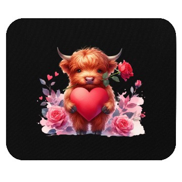 Discover Valentines Day, Valentine Retro Mouse Pads